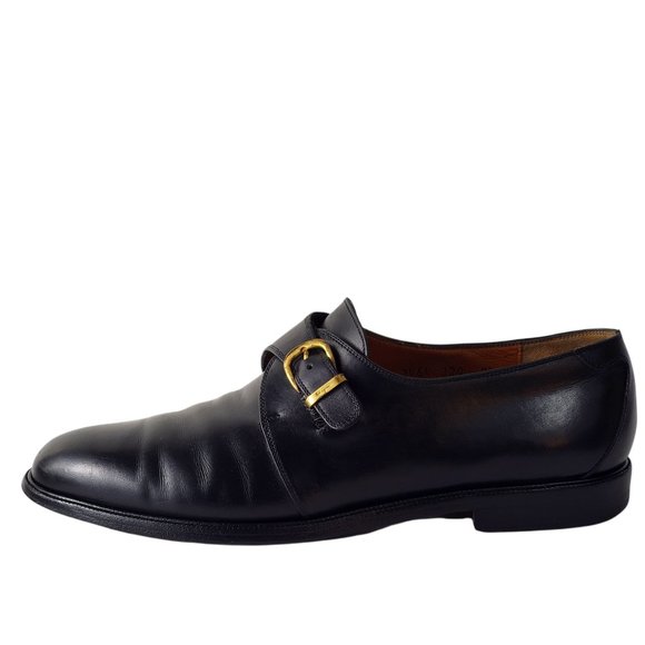 Salvatore Ferragamo Single Monk Strap Shoes main image 4
